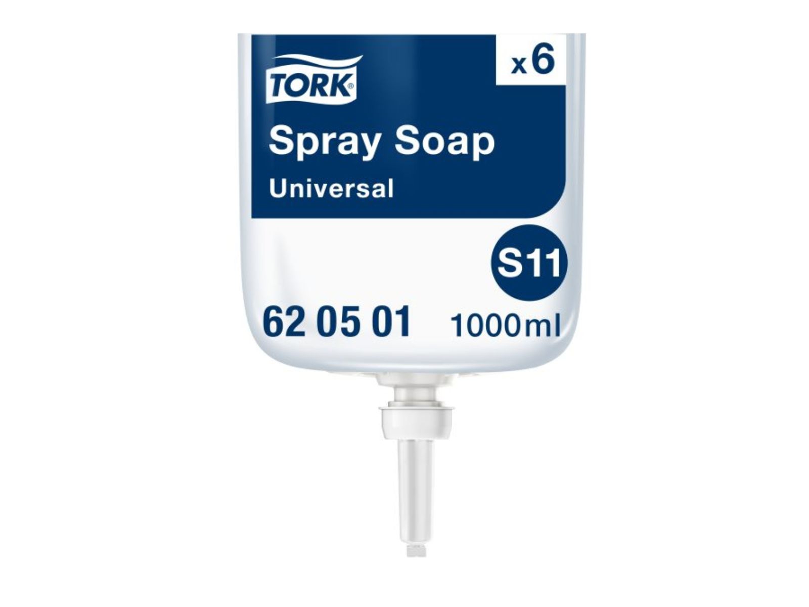 Mydło w Sprayu S11 TORK 620501 Karton 6x 1L